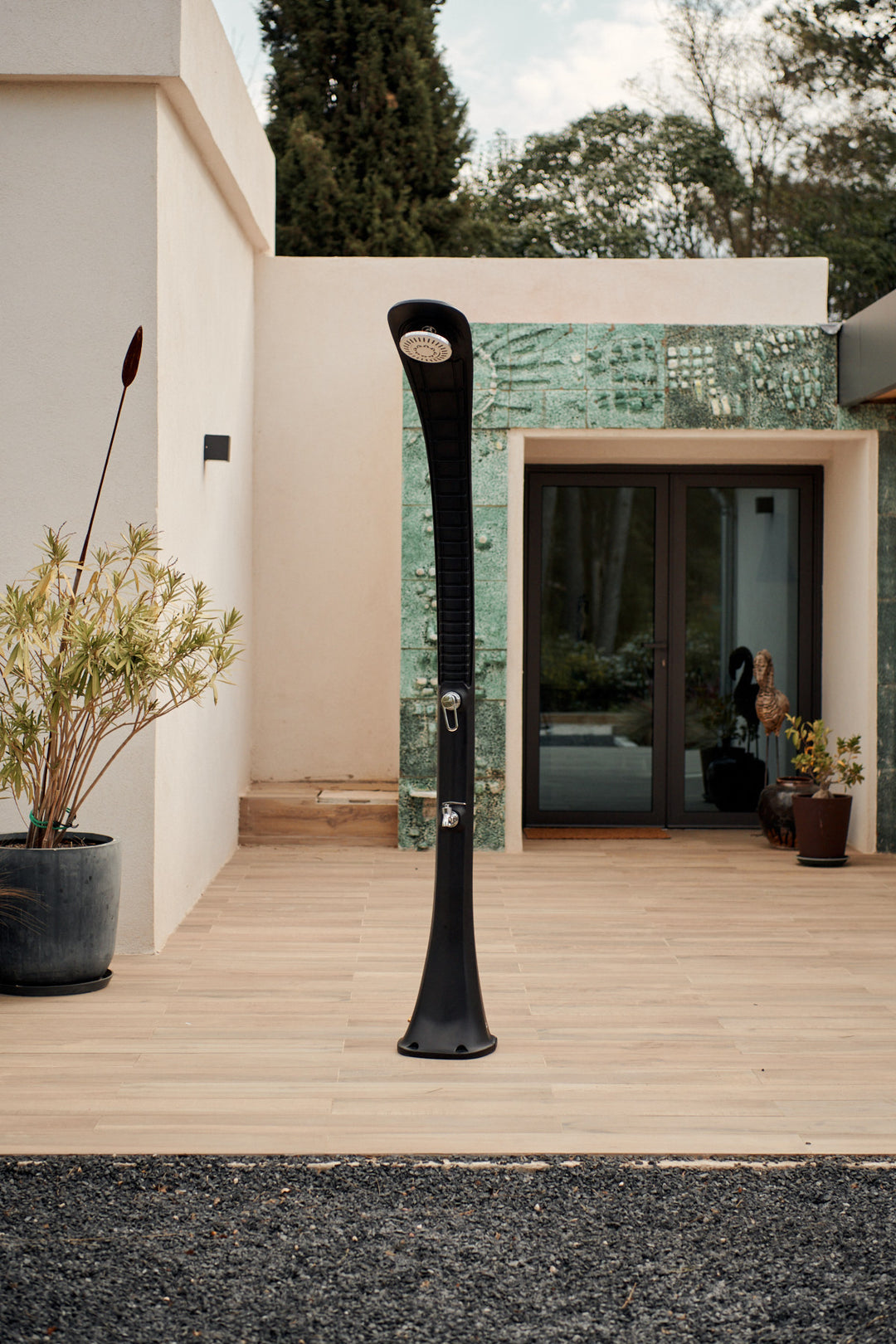 Douche solaire Cobra 32L avec rince-pieds