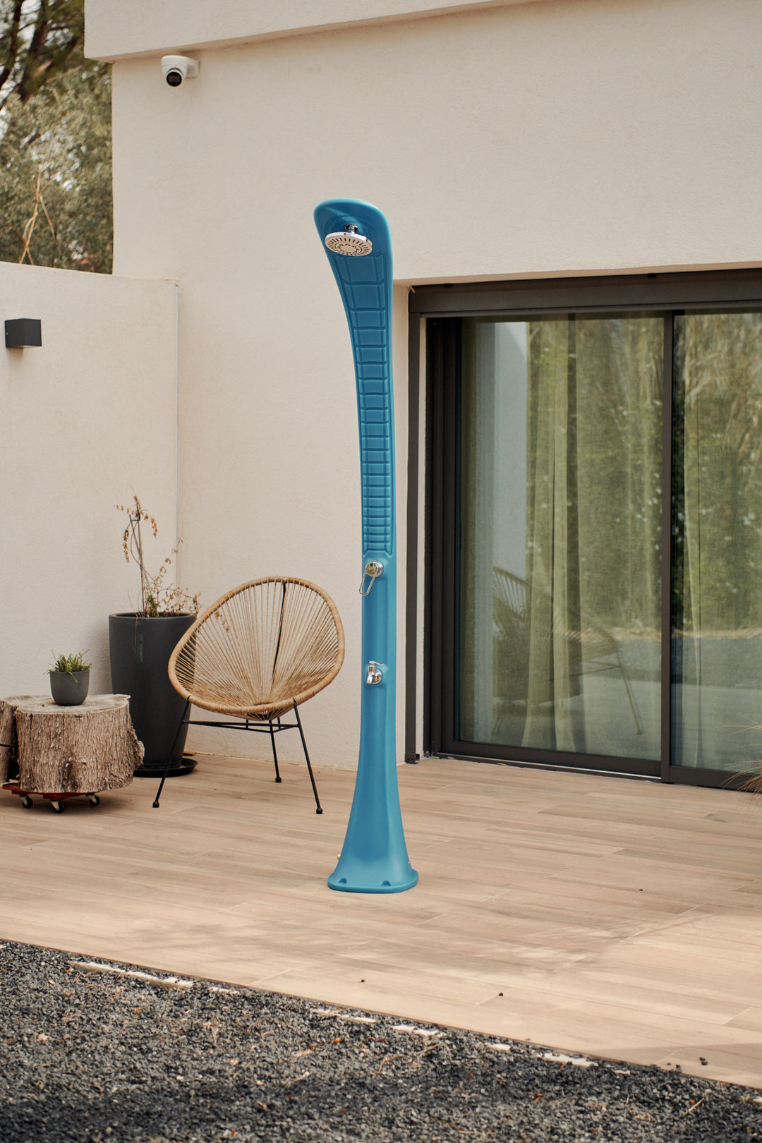 Douche solaire Cobra 32L avec rince-pieds