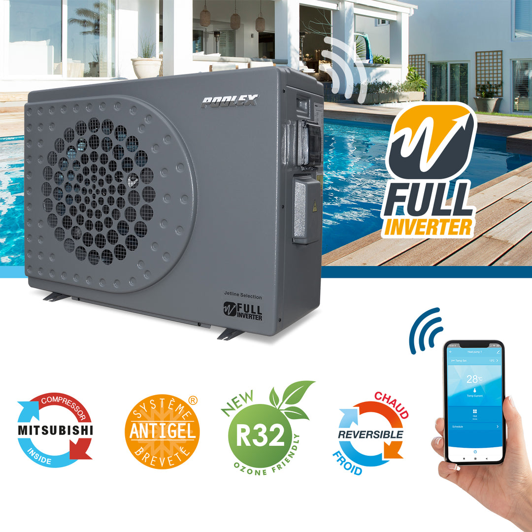 Pompe à chaleur Poolex Jetline Selection Full Inverter