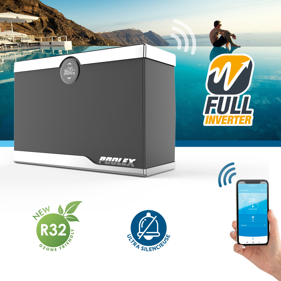 Pompe à chaleur Poolex Silent Max Full Inverter