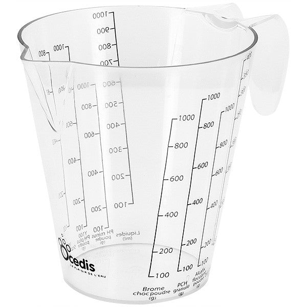 Pichet doseur produits piscine Océdis