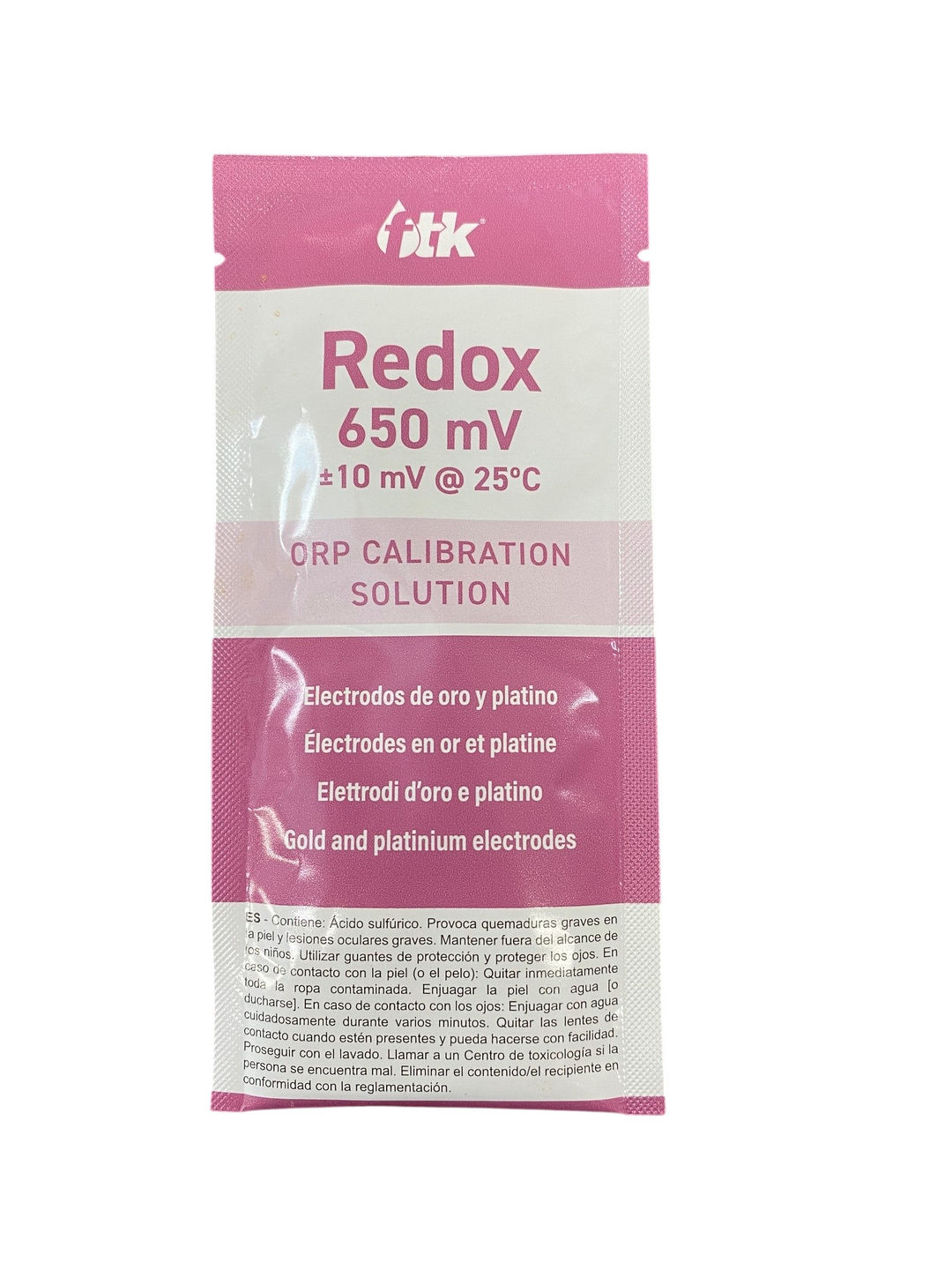Solution Tampon Redox 465mV et 650 mV Piscimar