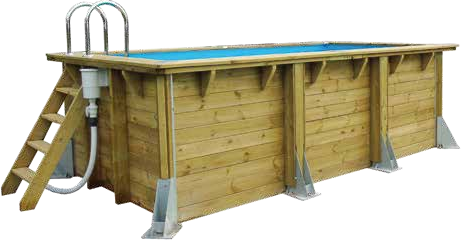 Piscine bois Ubbink Azura