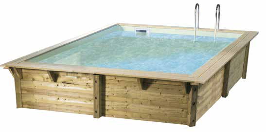 Piscine bois Ubbink Azura