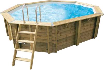 Piscine bois Ubbink Azura