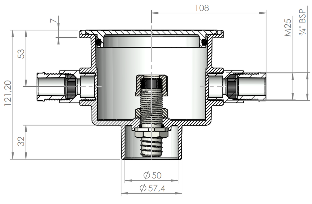Boîte de connexion Hayward pour projecteur piscine