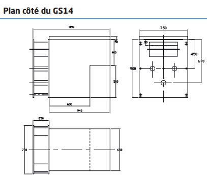 Mur filtrant GS14 Filtrinov