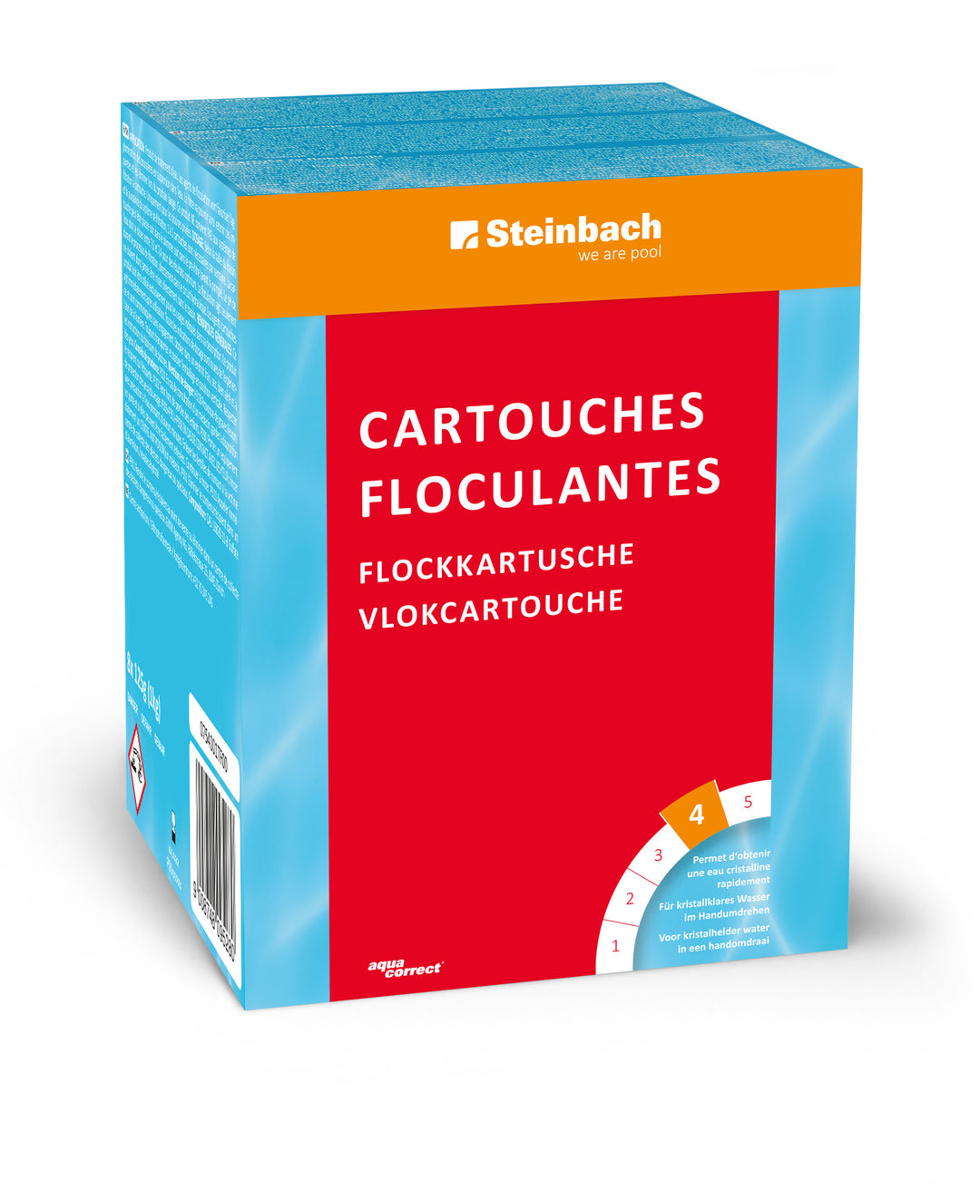 Cartouche de floculant 1 Kg Steinbach