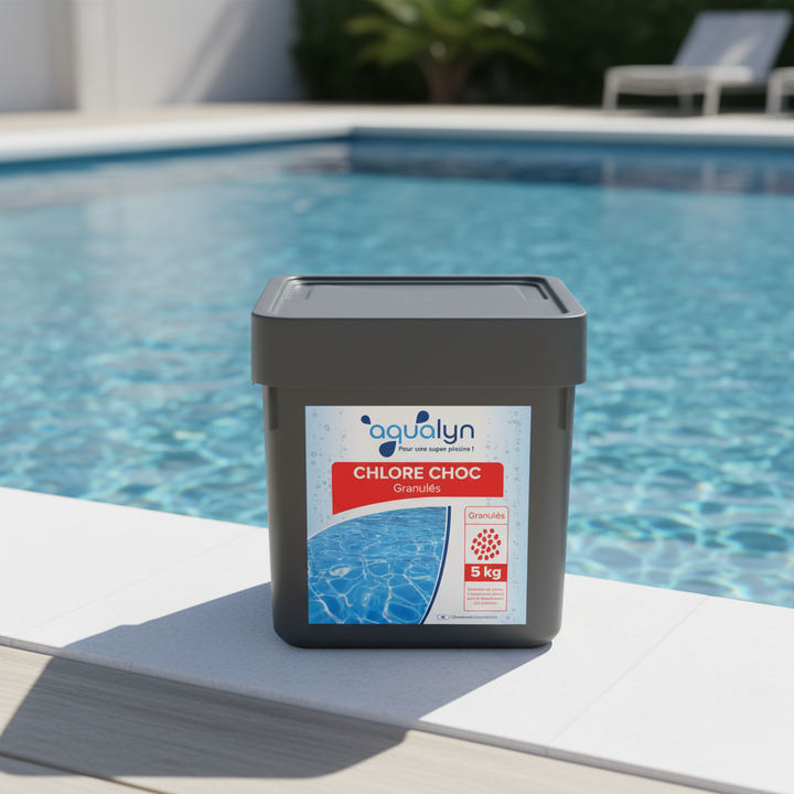 Chlore choc granulé 5 kg Aqualyn