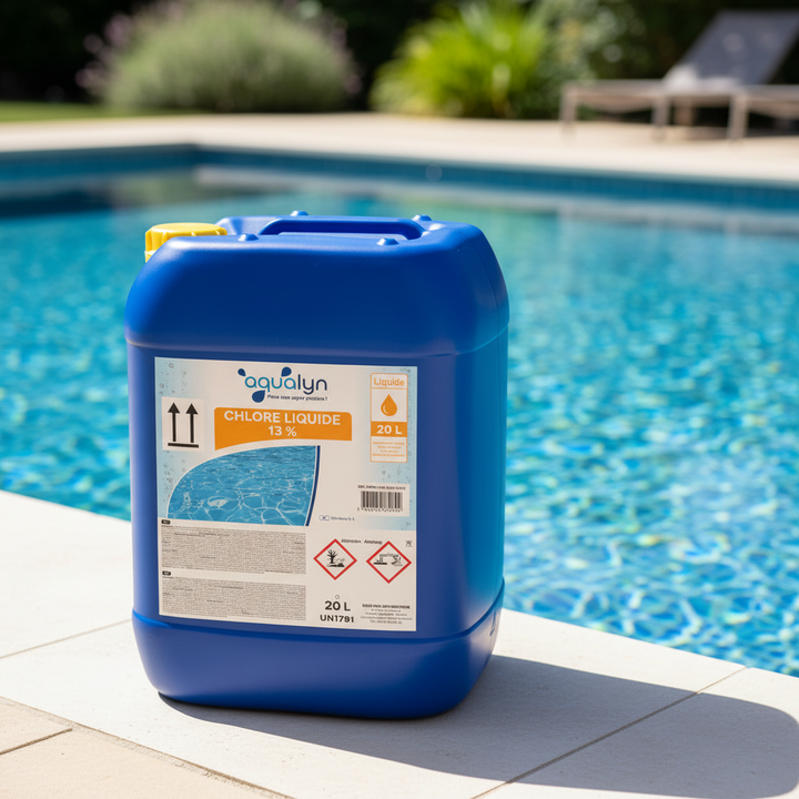 Chlore liquide 13 % 20 L Aqualyn