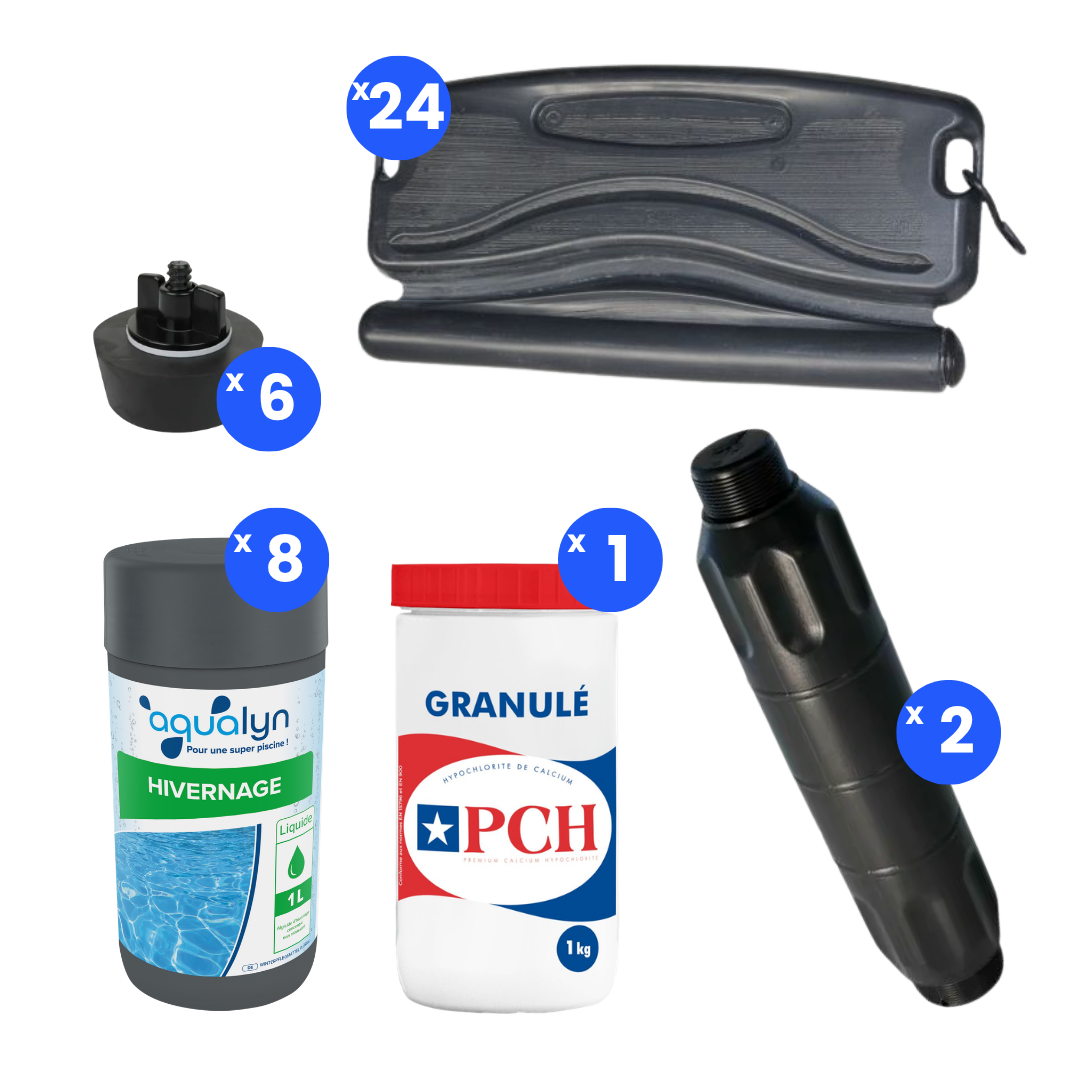 Kit hivernage pour piscine de 11 x 5 m