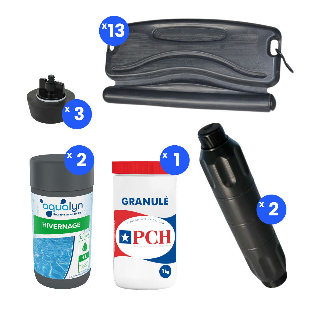 Kit hivernage pour piscine de 6x3m