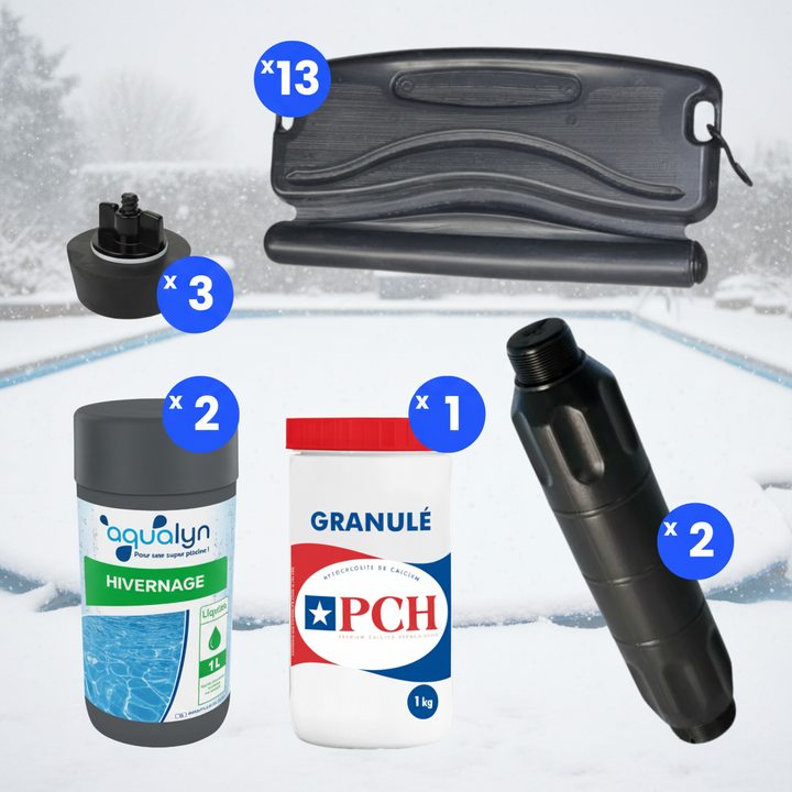 Kit hivernage pour piscine de 6x3m