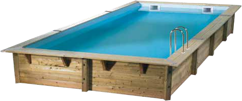 Piscine bois Ubbink Linea