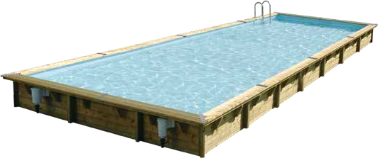 Piscine bois Ubbink Linea