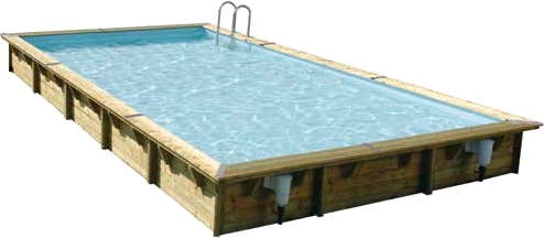 Piscine bois Ubbink Linea