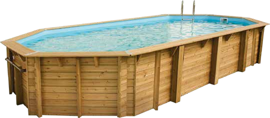 Piscine bois Ubbink Océa