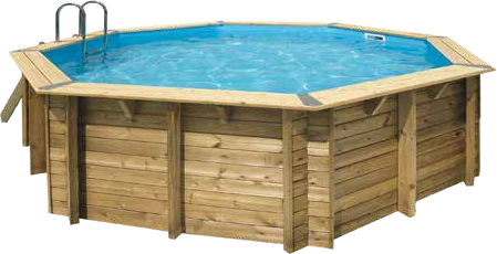 Piscine bois Ubbink Océa