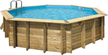 Piscine bois Ubbink Océa