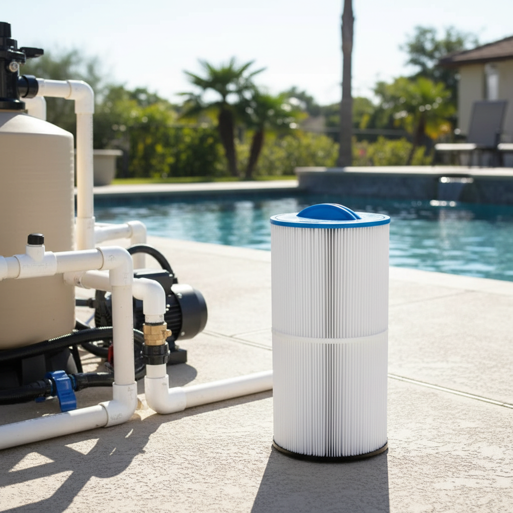 Cartouche filtrante pour filtration intégrée