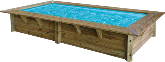 Piscine bois Ubbink Sunwater