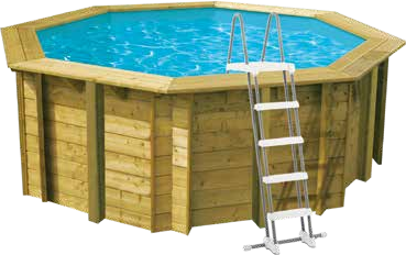 Piscine bois Ubbink Sunwater