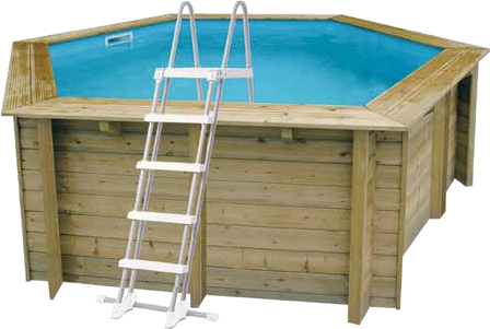 Piscine bois Ubbink Sunwater