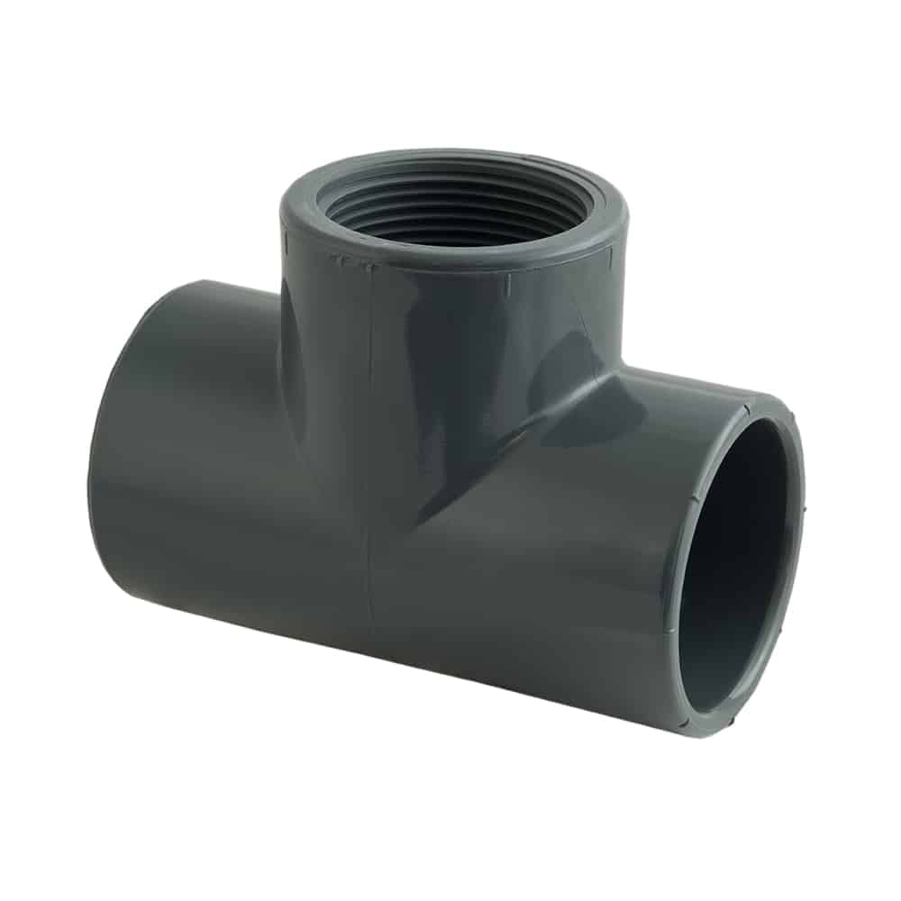 Té 90° mixte femelle PVC