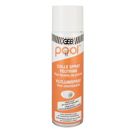 GEB POOL Colle Feutrine Aérosol 500 ml