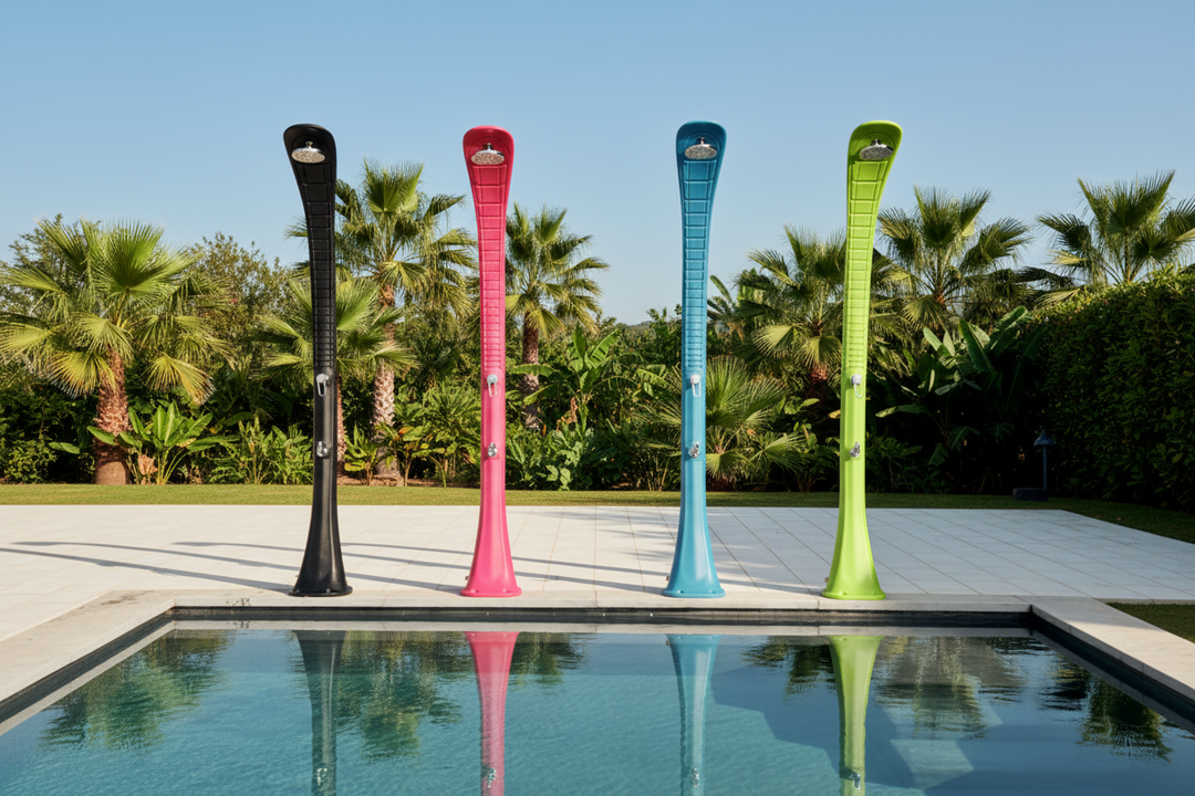Douche solaire Cobra 32L avec rince-pieds