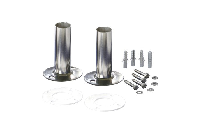 Flexinox Platine pour échelle droite 43 mm (lot de 2)