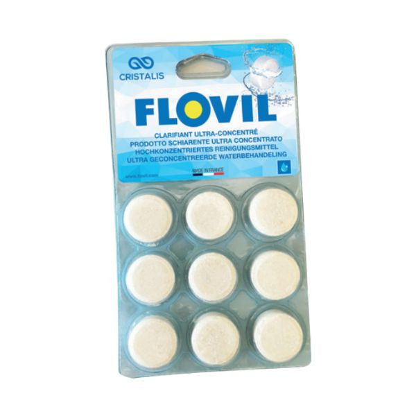 Flovil Clarifiant ultra concentré - 9 pastilles (disponible en lot)