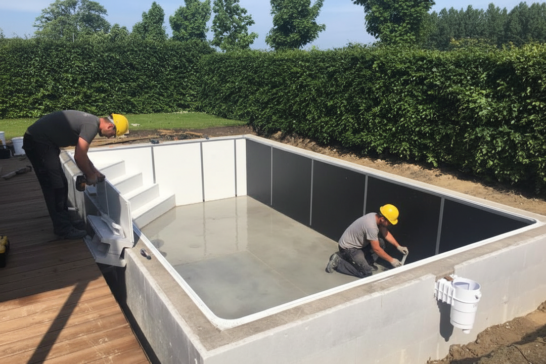 Kit piscine sans blocs de polystyrène – complet et personnalisable
