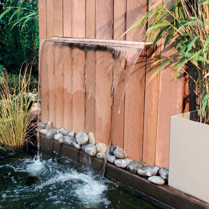 Lame d’eau Niagara LED Wall Ubbink - Inox 316L