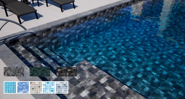 Liners de piscine sur-mesure Wood