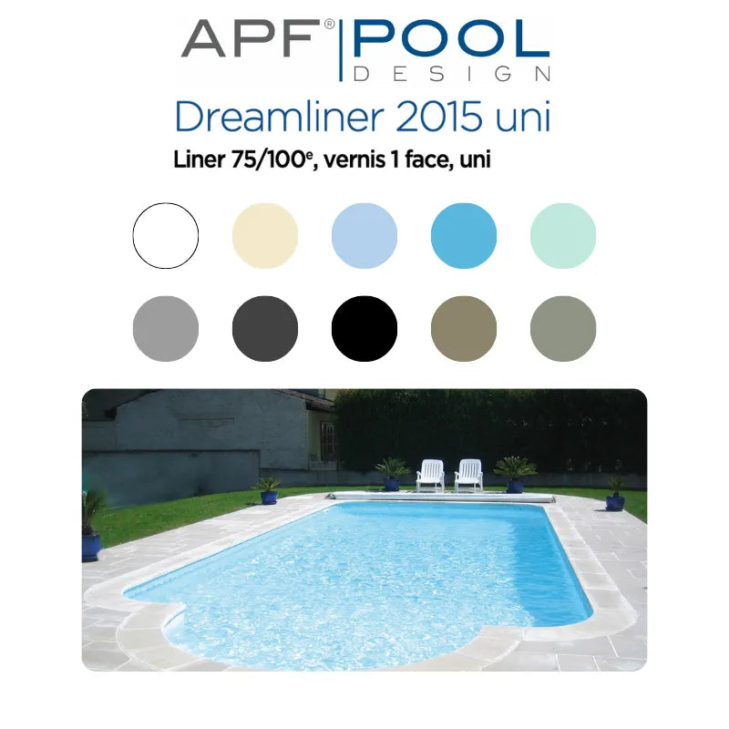Liners piscine sur-mesure APF Pool