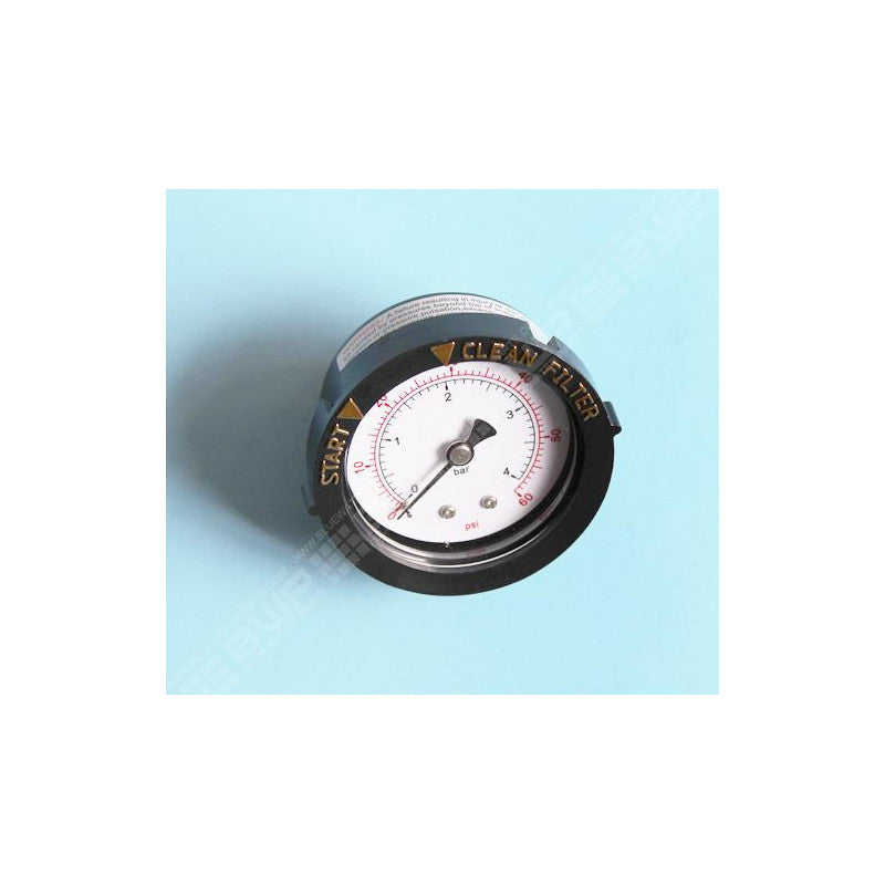 Manomètre 4 bars axial 1/4 pour filtre à sable Triton - Pentair