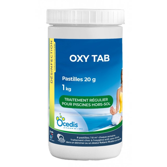 Oxygène Actif Tablette 20 g 1 kg Océdis