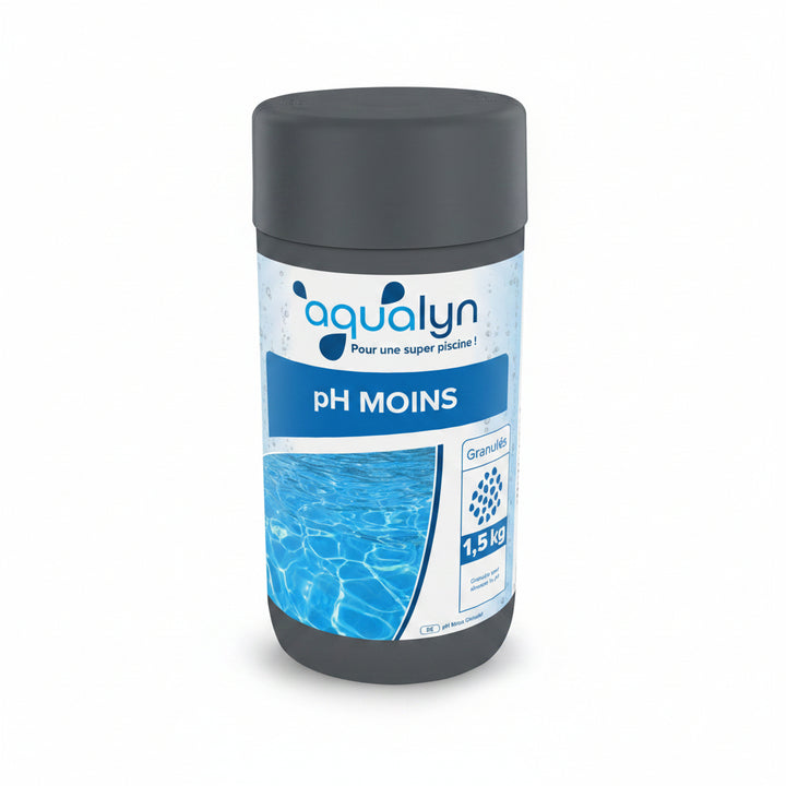 pH moins poudre 1,5 kg Aqualyn