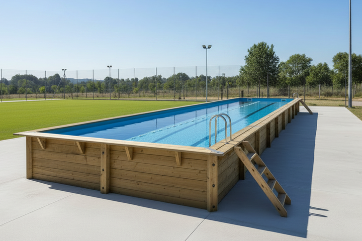Piscine bois Ubbink Linea