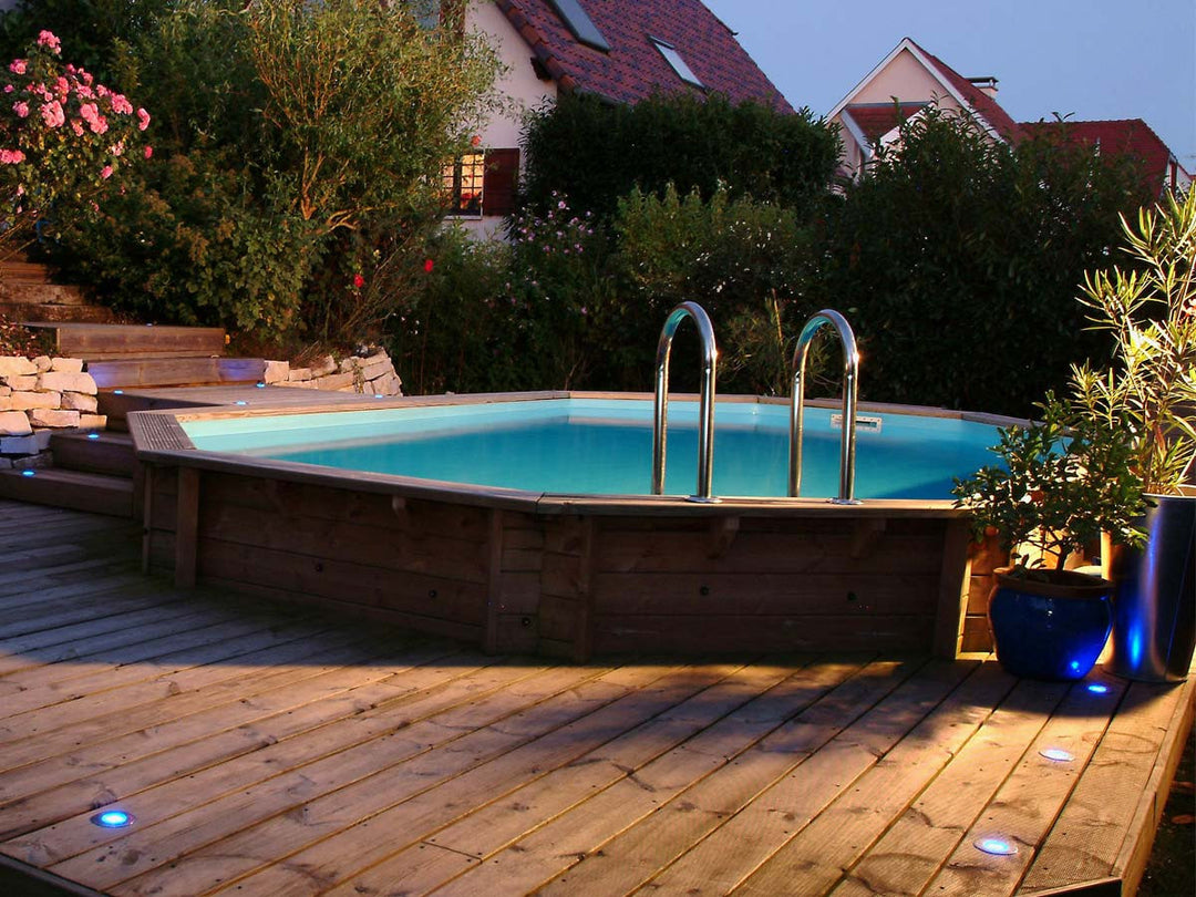 Piscine bois Ubbink Sunwater