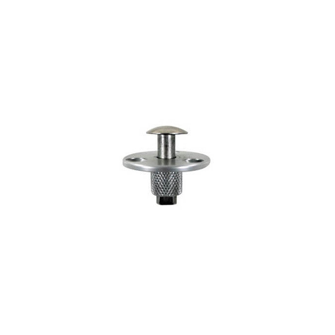 Piton douille à collerette pour plage bois + 3 vis (lot de 4)
