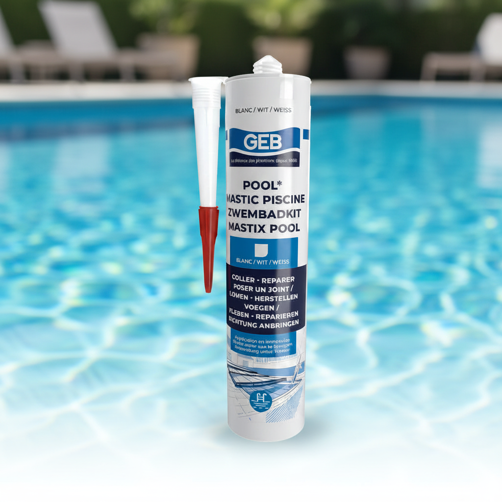 GEB POOL Mastic Piscine - tube ou cartouche