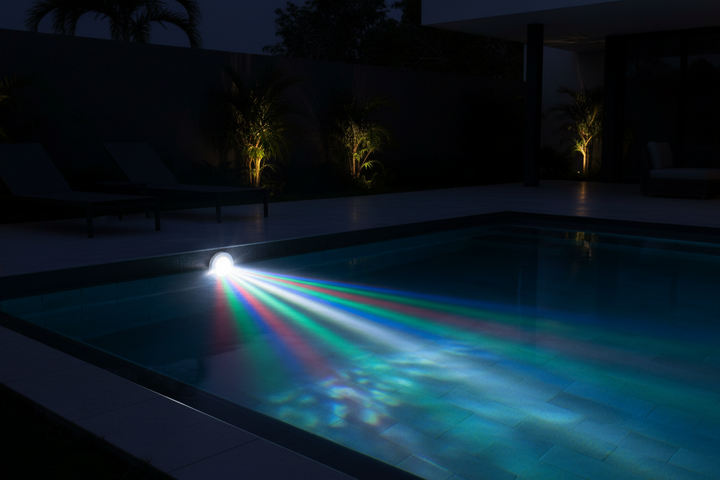 Projecteur LED Ubbink Power Spot 3 RGBW