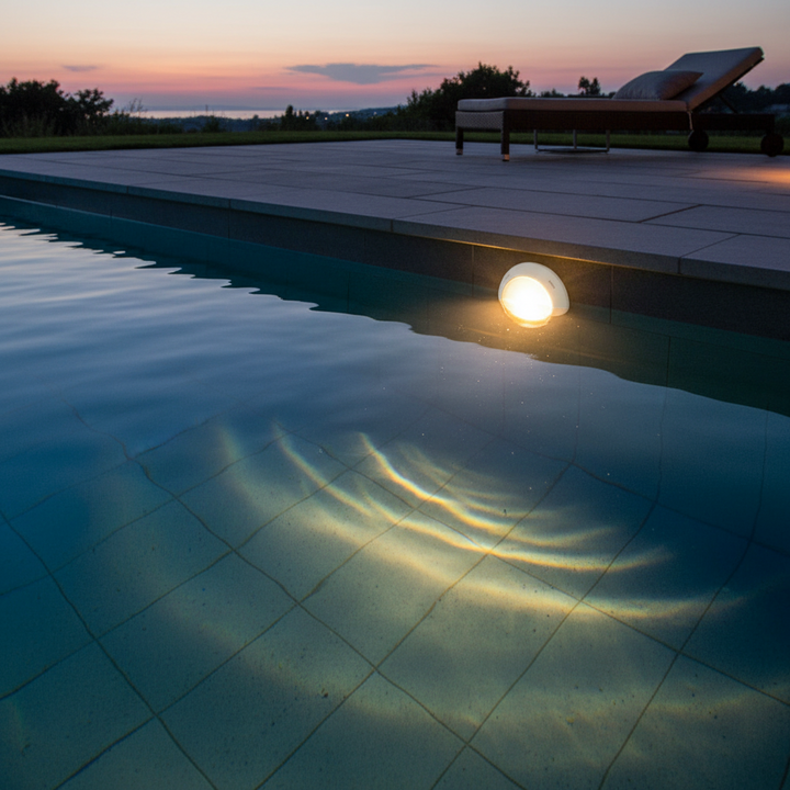 Projecteur Astral Rapid blanc chaud pour piscine liner