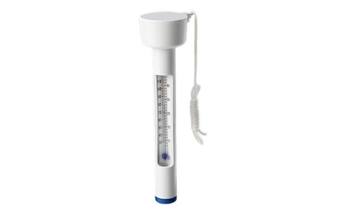Thermomètre rond blanc flottant piscine Kokido