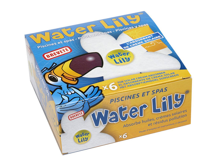Water Lily Toucan - Absorbant pour piscine (disponible en lot)