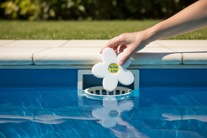 Water Lily Toucan - Absorbant pour piscine (disponible en lot)