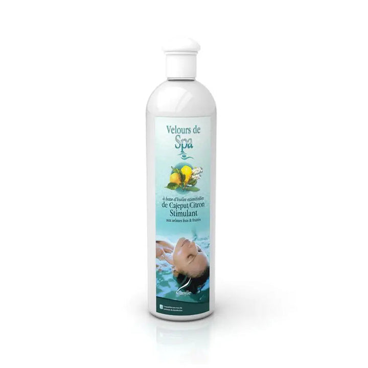 Velours de Spa Cajeput Citron Camylle 250 ml - Stimulant aux arômes frais et fruités