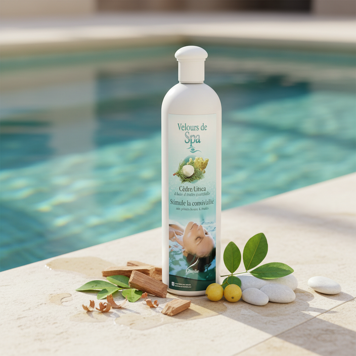 Velours de Spa Cèdre Litsea Camylle 250 ml - Arômes boisés et fruités